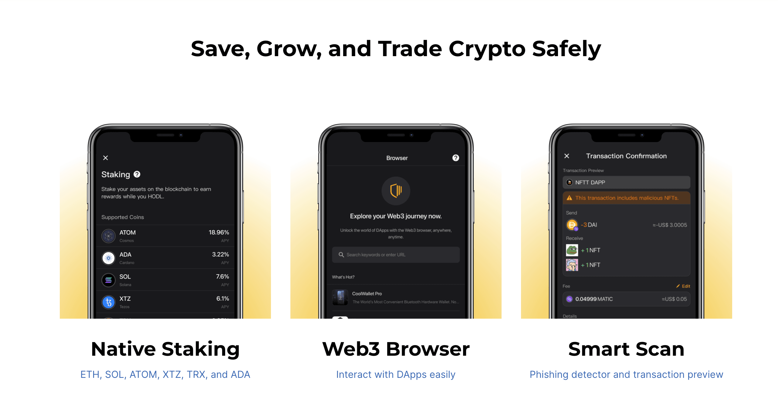 New features introduced in the site navigation