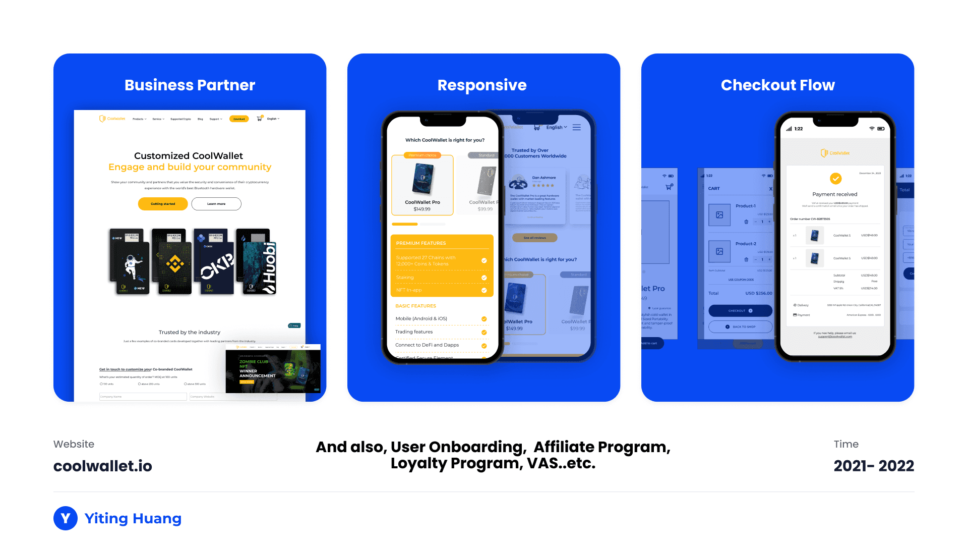 Hardware Crypto Wallet: Branding & eCom Redesign — hero screenshot
